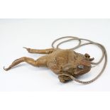 Purse made from a Toad, 23cms long