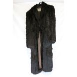 Vintage ' Jaydo of London ' Three Quarter Length Fur Coat