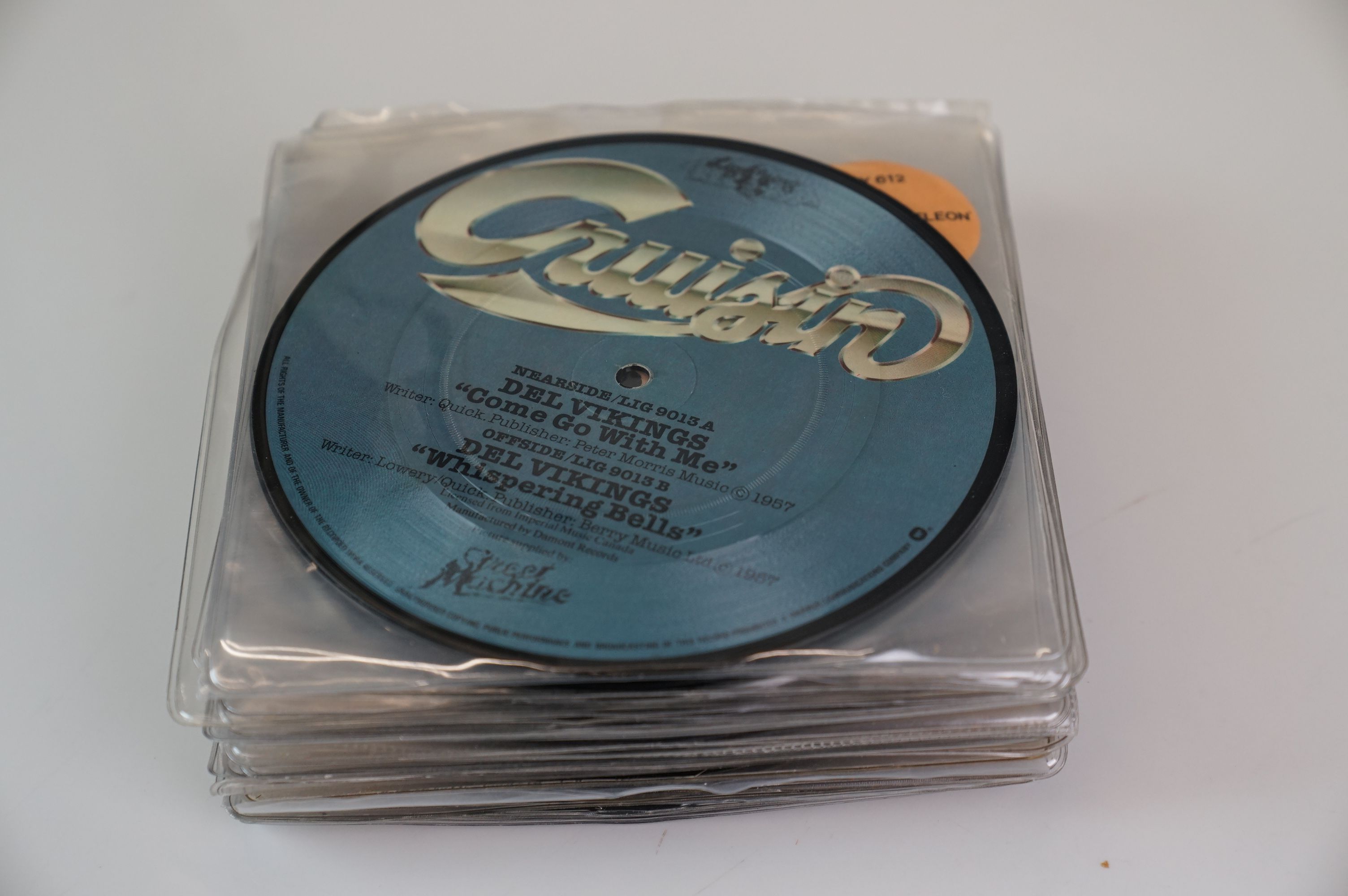 Vinyl - Collection of over twenty 7 inch picture discs including Culture Club, Elton John, Toyah,