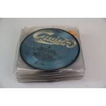 Vinyl - Collection of over twenty 7 inch picture discs including Culture Club, Elton John, Toyah,