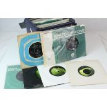 Vinyl - Approximately 40 The Beatles and related 45s, many with company sleeves, condition varies
