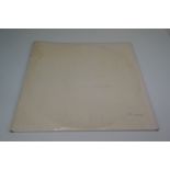Vinyl - The Beatles White Album UK 1st press mono very low number 0006021. Sleeve is VG with some