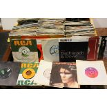 Vinyl - Approximately 450 7" singles from the 60s onwards