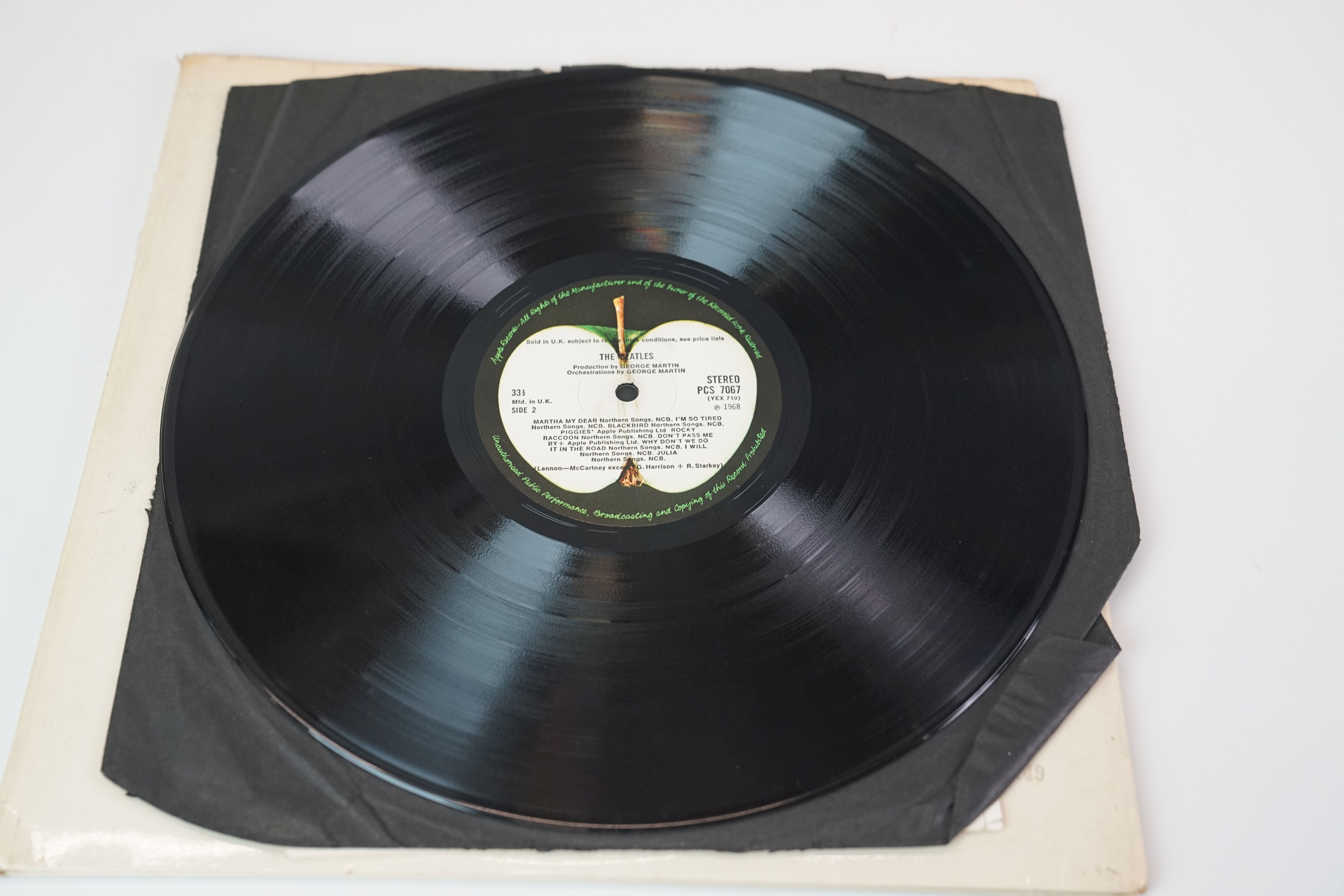 Vinyl - The Beatles White Album (PCS 706718) Stereo top loader No 0399149, three photos (Lennon - Image 8 of 14