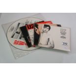 Vinyl - U2 Collection to include War picture disc on Island PILPS9733 stereo, and 3 x Eps in picture