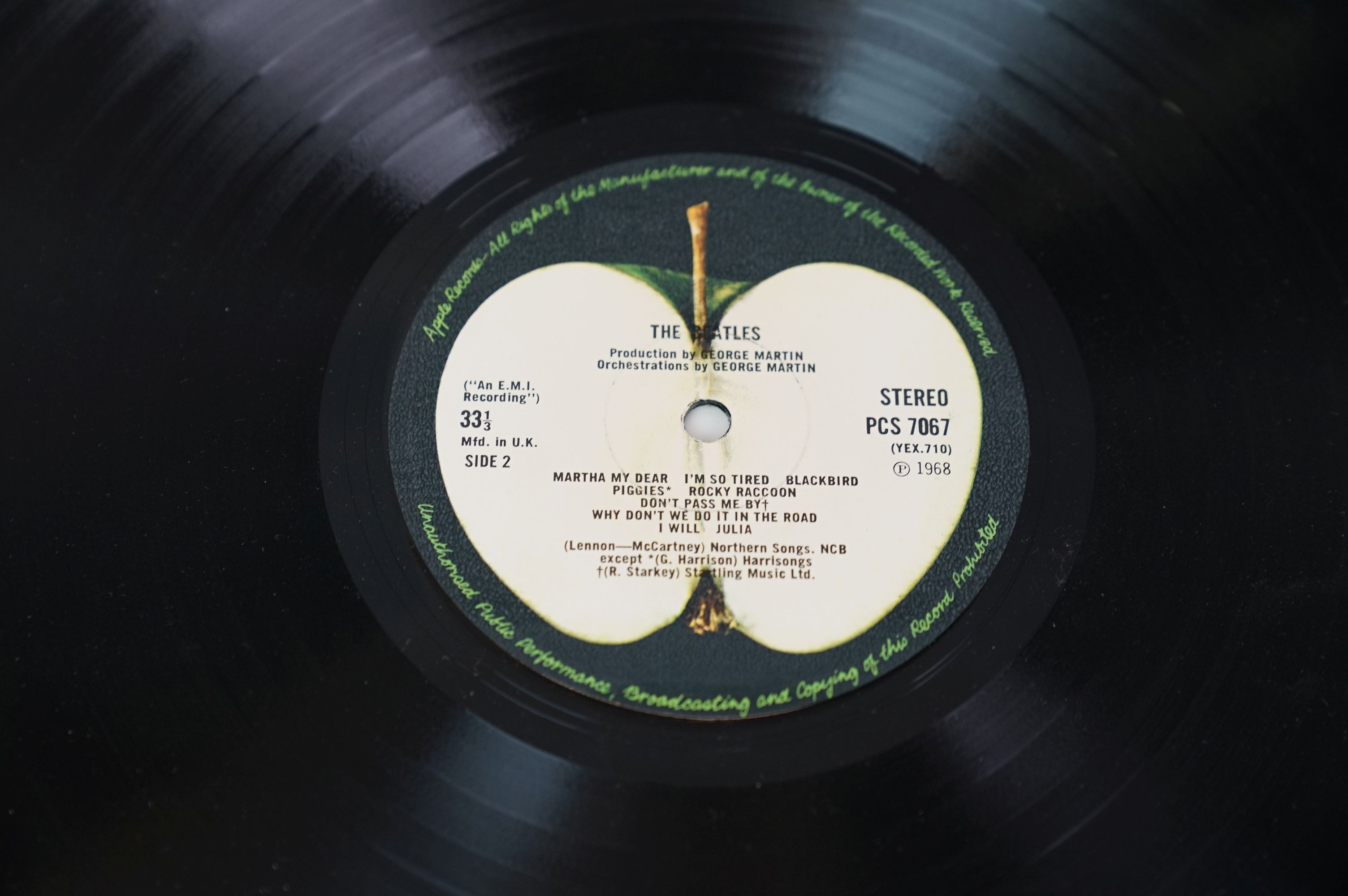 Vinyl - The Beatles White Album PCS7067/8 Stereo side opener no. 296130, 4 photographs and poster ex - Image 13 of 17