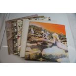 Vinyl - Five Led Zeppelin LPs to include 4 Symbols on red/plum Atlantic 2401012, Physical