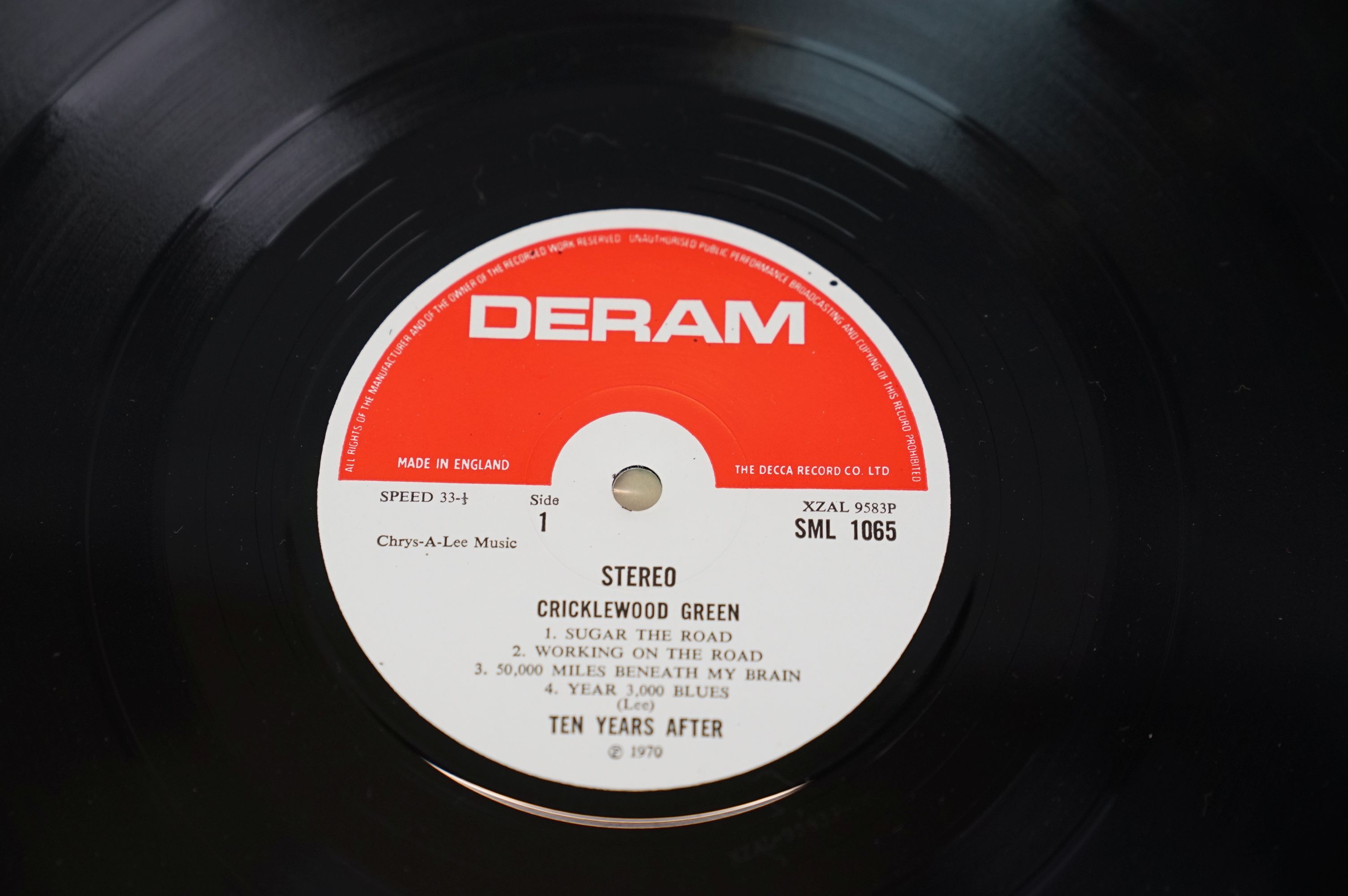 Vinyl - Four Blues / Rock LPs to include Ten Years After Cricklewood Green on Deram SML1065 Stereo - Image 16 of 39