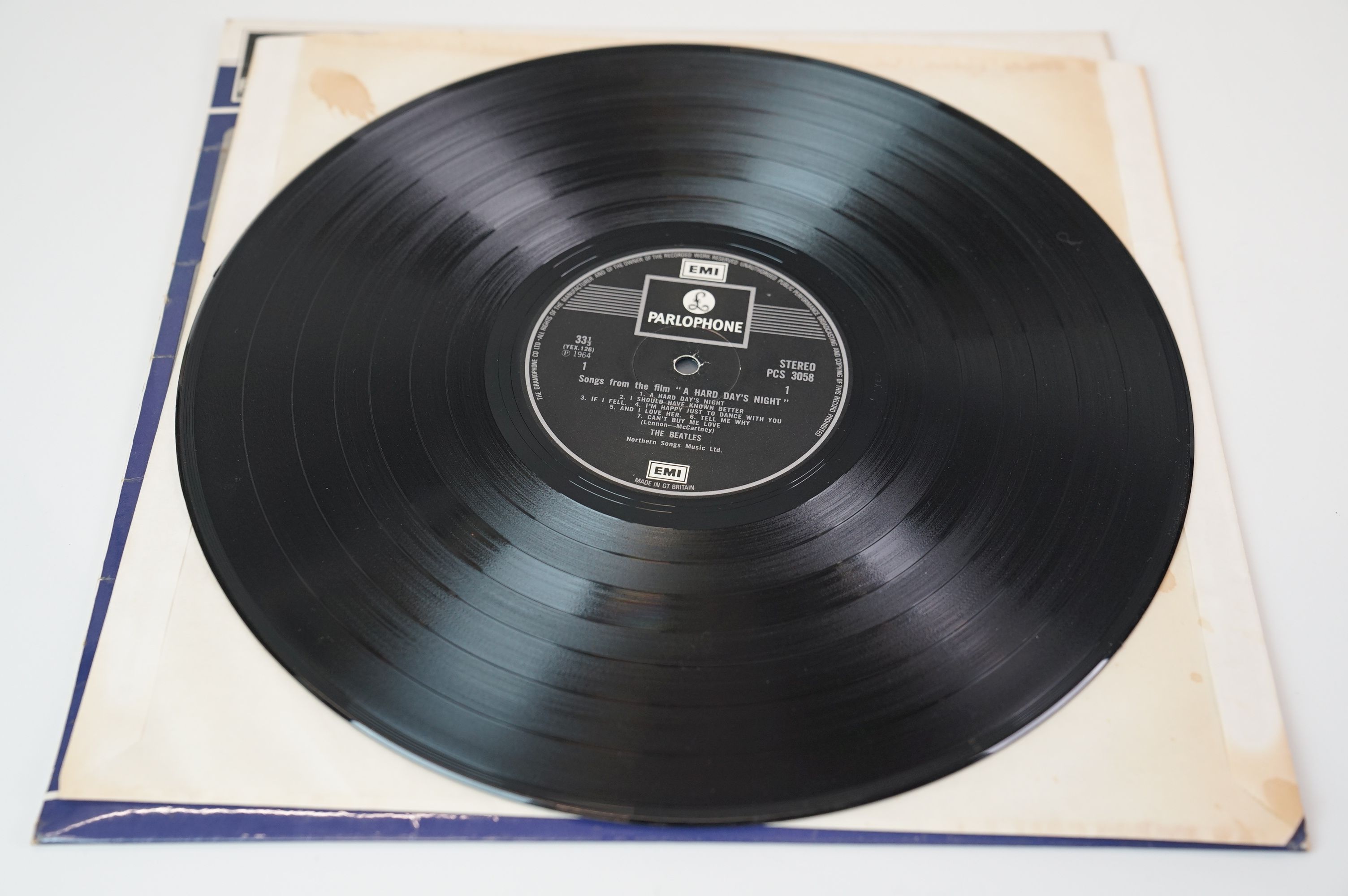 Vinyl - Five The Beatles reissue LP's to include Let It Be, A Hard Days Night, Abbey Road, Sgt - Image 13 of 34