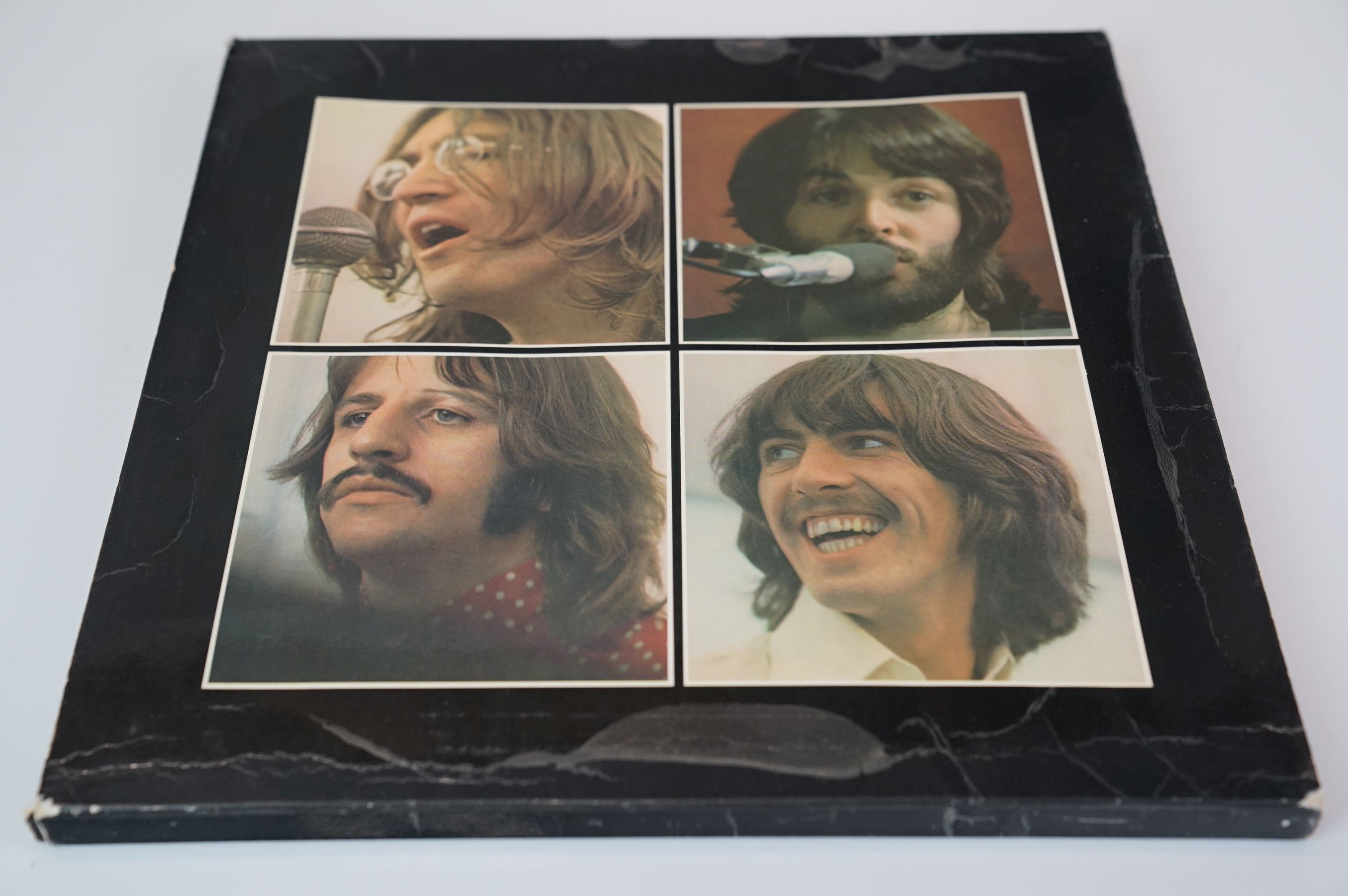 Vinyl - The Beatles Let It Be Box set with record and book, laminated cover, vg overall