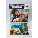 Vinyl - Two LP's from John Mayall to include The Blues Alone (ACL 1243 mono) and Crusade (LK 4890