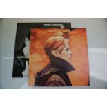 Vinyl - David Bowie two LPs to include Low (PL 12030) RCA orange label with lyric and fan club