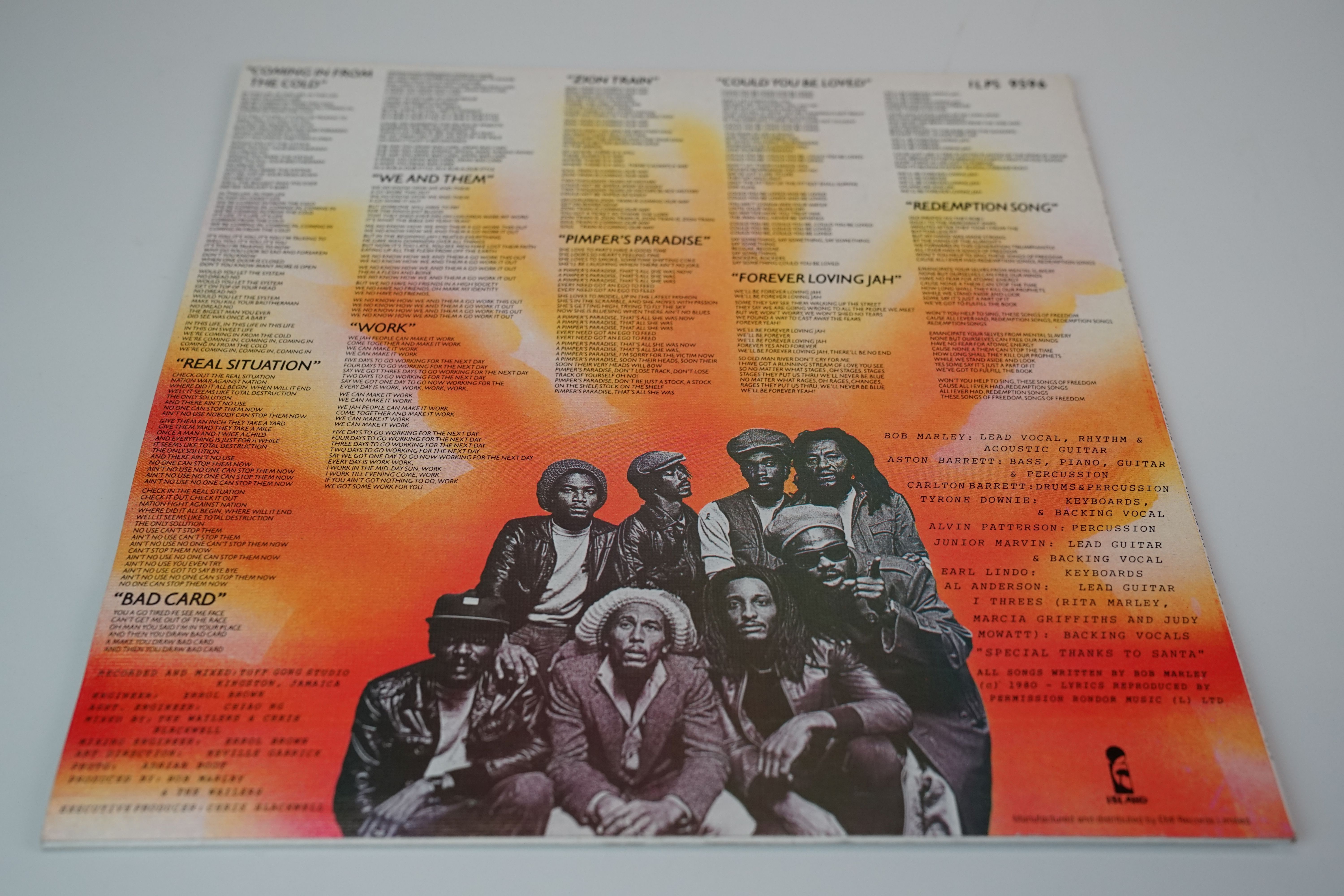 Vinyl - Small collection of 6 Bob Marley LPs to include Uprising, A Friction Herbsman, Natty - Image 9 of 39