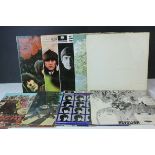 Vinyl - The Beatles & John Lennon eight LP's from The Beatles to include The White Album (No 0160122