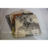 Vinyl - Seven The Beatles LPs to include Hard Days Night, Help, With The Beatles, Sgt Peppers (