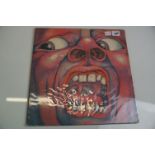 Vinyl - King Crimson In The Court Of The Crimson King (Island ILPS 9111) gatefold sleeve, pink i