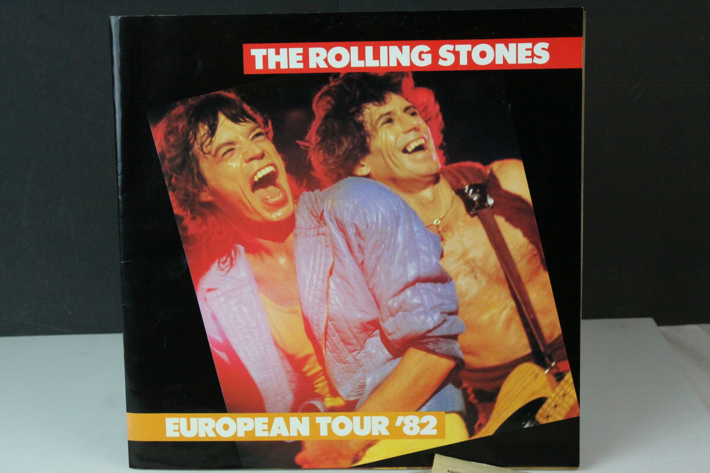 Memorabilia - Rolling Stones programme for European Tour 1982 plus press cuttings in the main from - Image 2 of 5