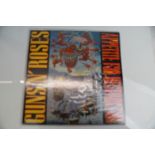 Vinyl - Guns n Roses Appetite For Destruction LP on Geffin UK WX125, excellent