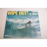 Music Autograph Vinyl - Wipe Out The Impacts (ORG871) signed by Merrell Fankhauser US release,