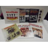 Vinyl - Six The Beatles US and Canadian recordings to include Songs and Pictures of The Beatles