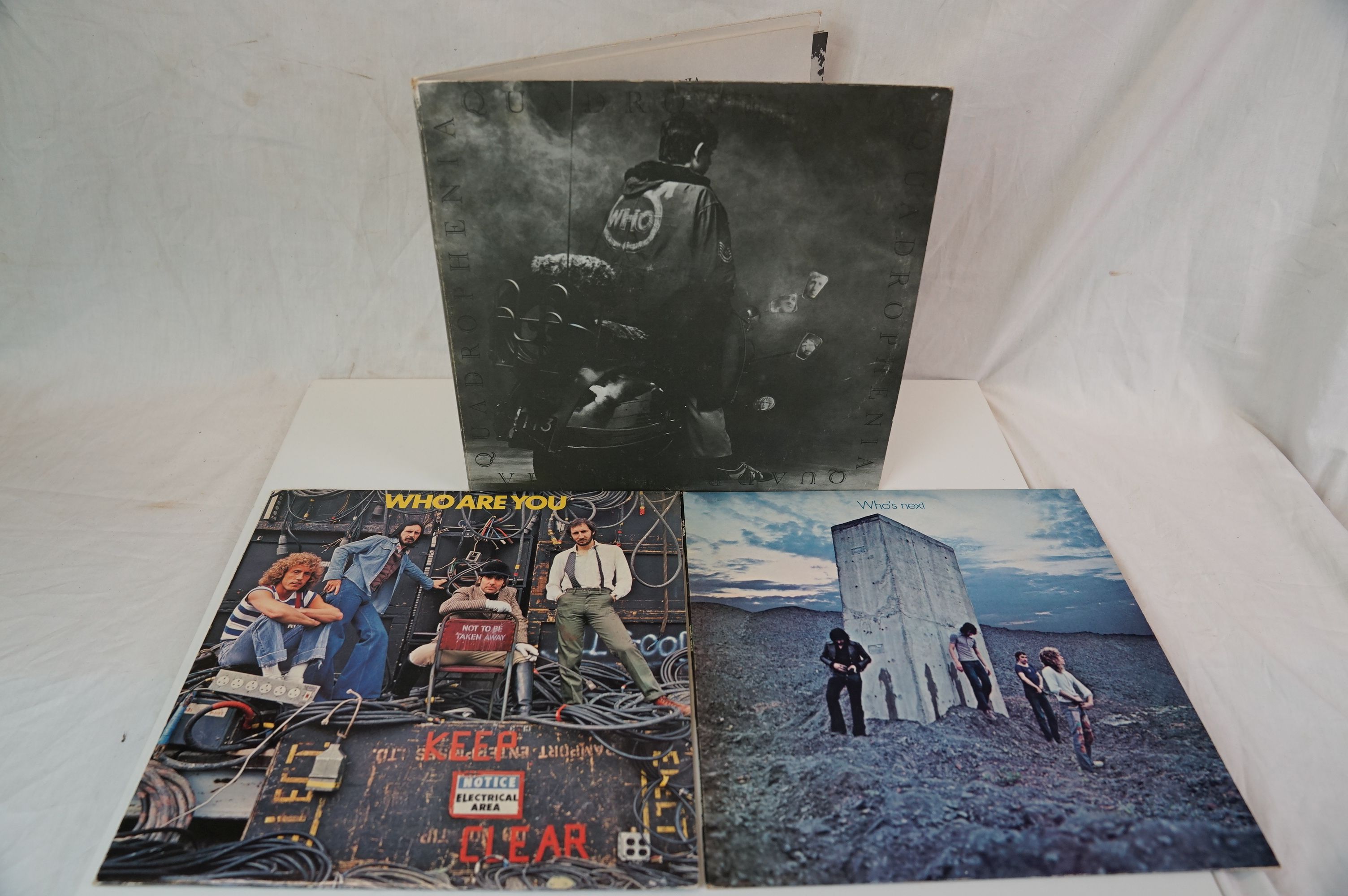 Vinyl - Collection of 3 The Who LPs to include Quadrophenia (booklet detached but complete), Who's - Image 2 of 26