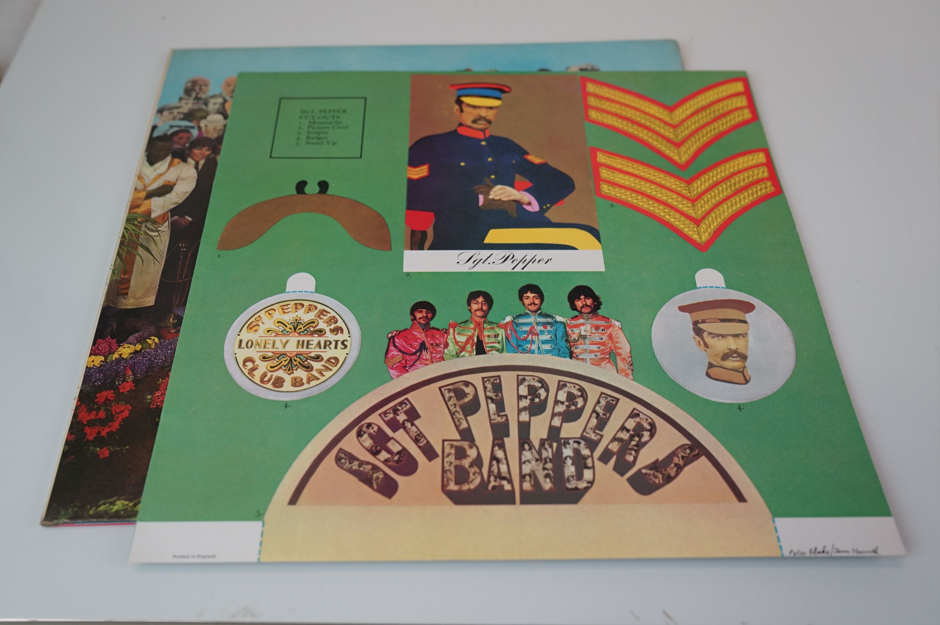 Vinyl - Five The Beatles reissue LP's to include Let It Be, A Hard Days Night, Abbey Road, Sgt - Image 32 of 34