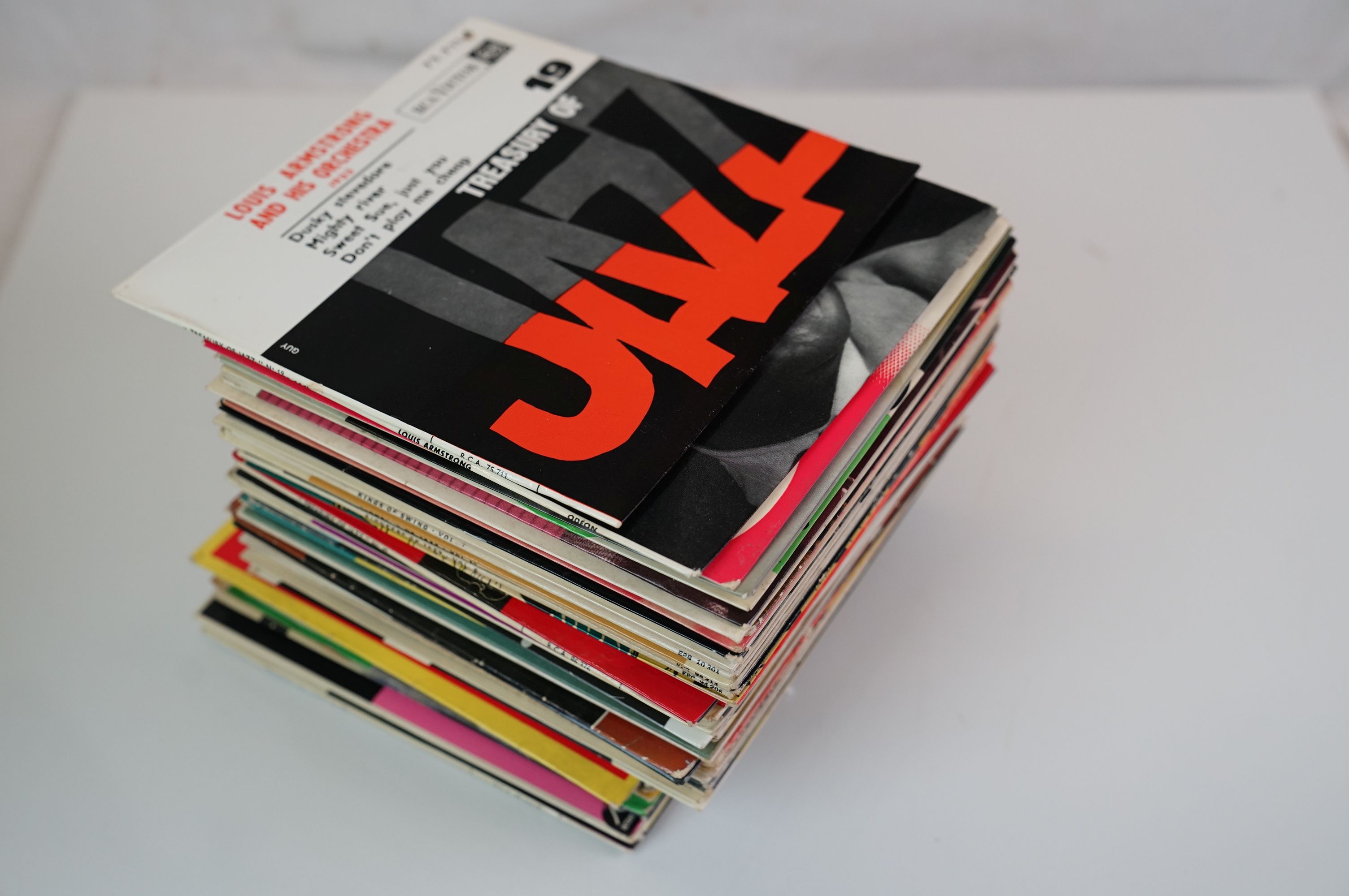 Vinyl - Over 80 Soul / Raggae / Jazz EPs and 45s many in picture sleeves - Image 3 of 31