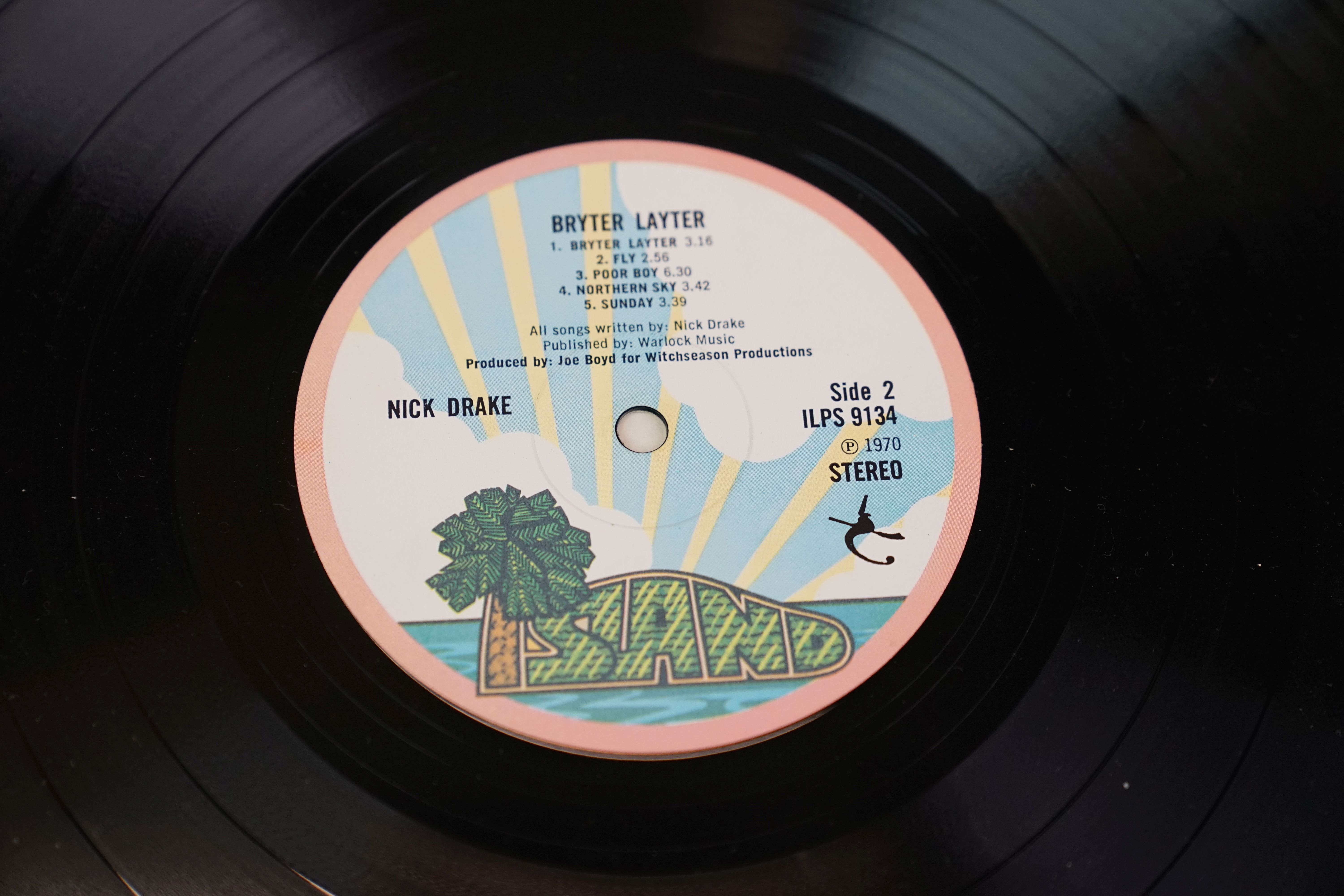Vinyl - Nick Drake Bryter Later (ILPS 9134) first press with pink rim Island label, Stereo on label, - Image 5 of 6
