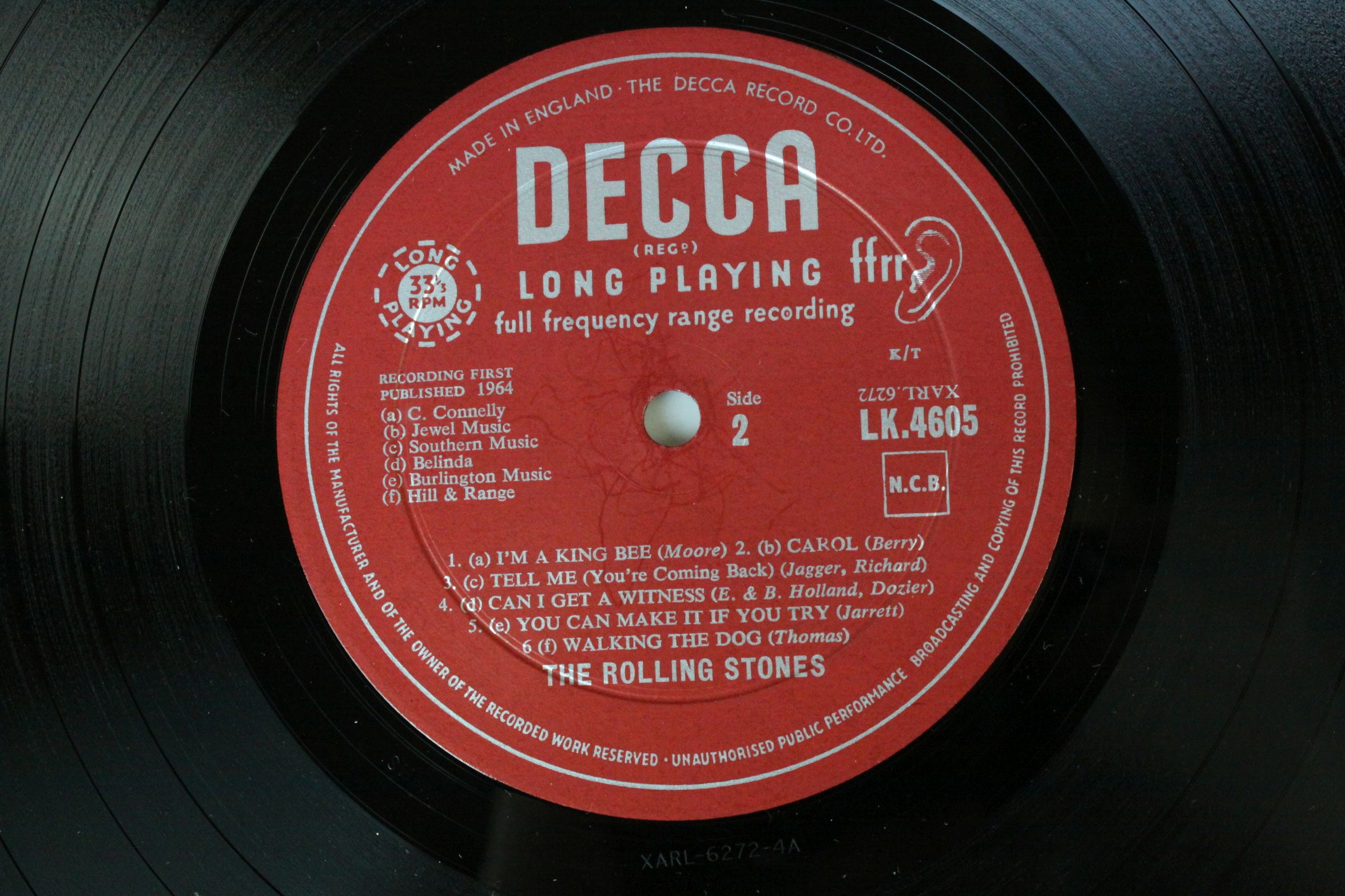 Vinyl - Two The Rolling Stones LPs to include no 1 on Decca LK4605 mono and no 2 LK4661 mono, - Image 9 of 12