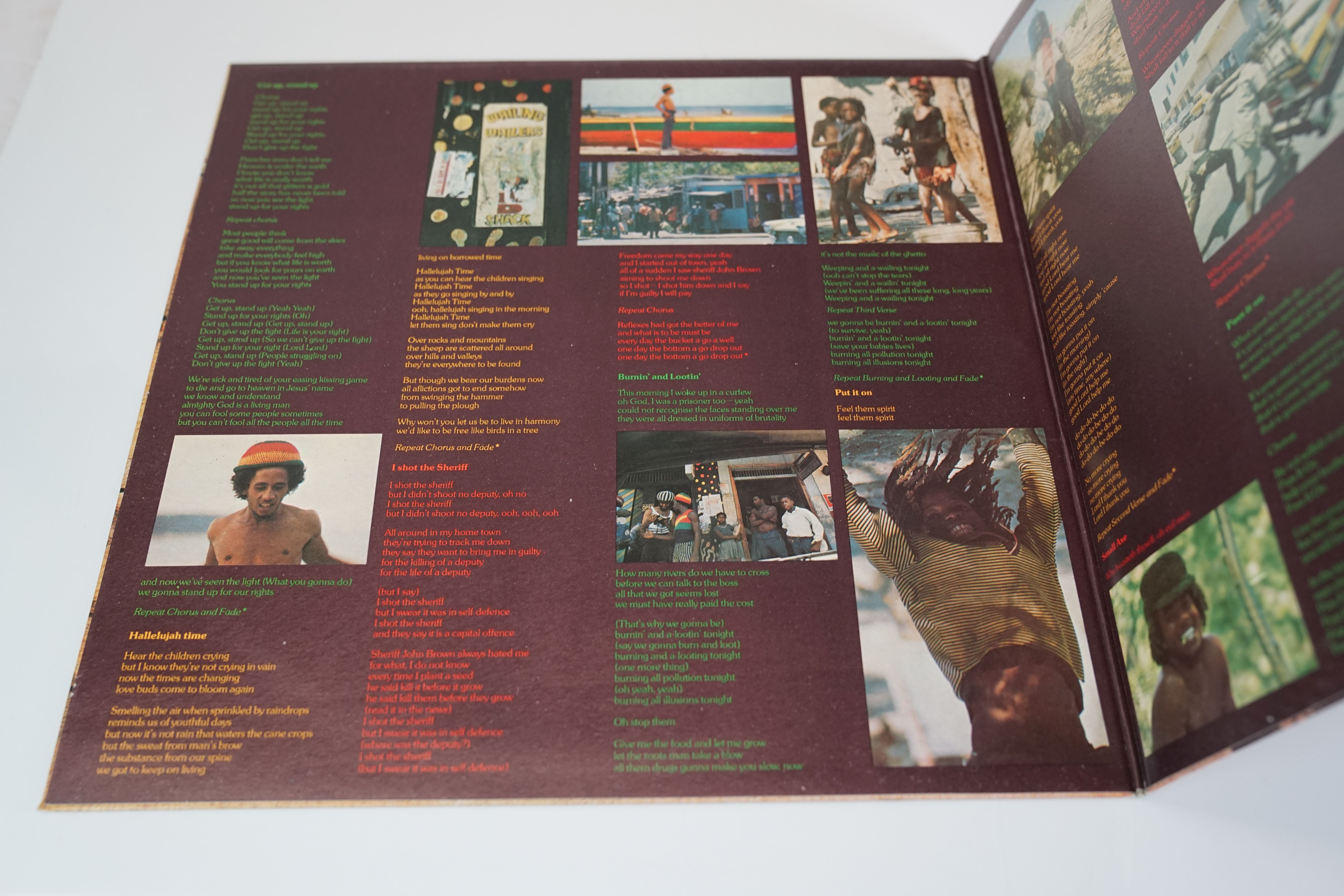 Vinyl - Small collection of 6 Bob Marley LPs to include Uprising, A Friction Herbsman, Natty - Image 34 of 39