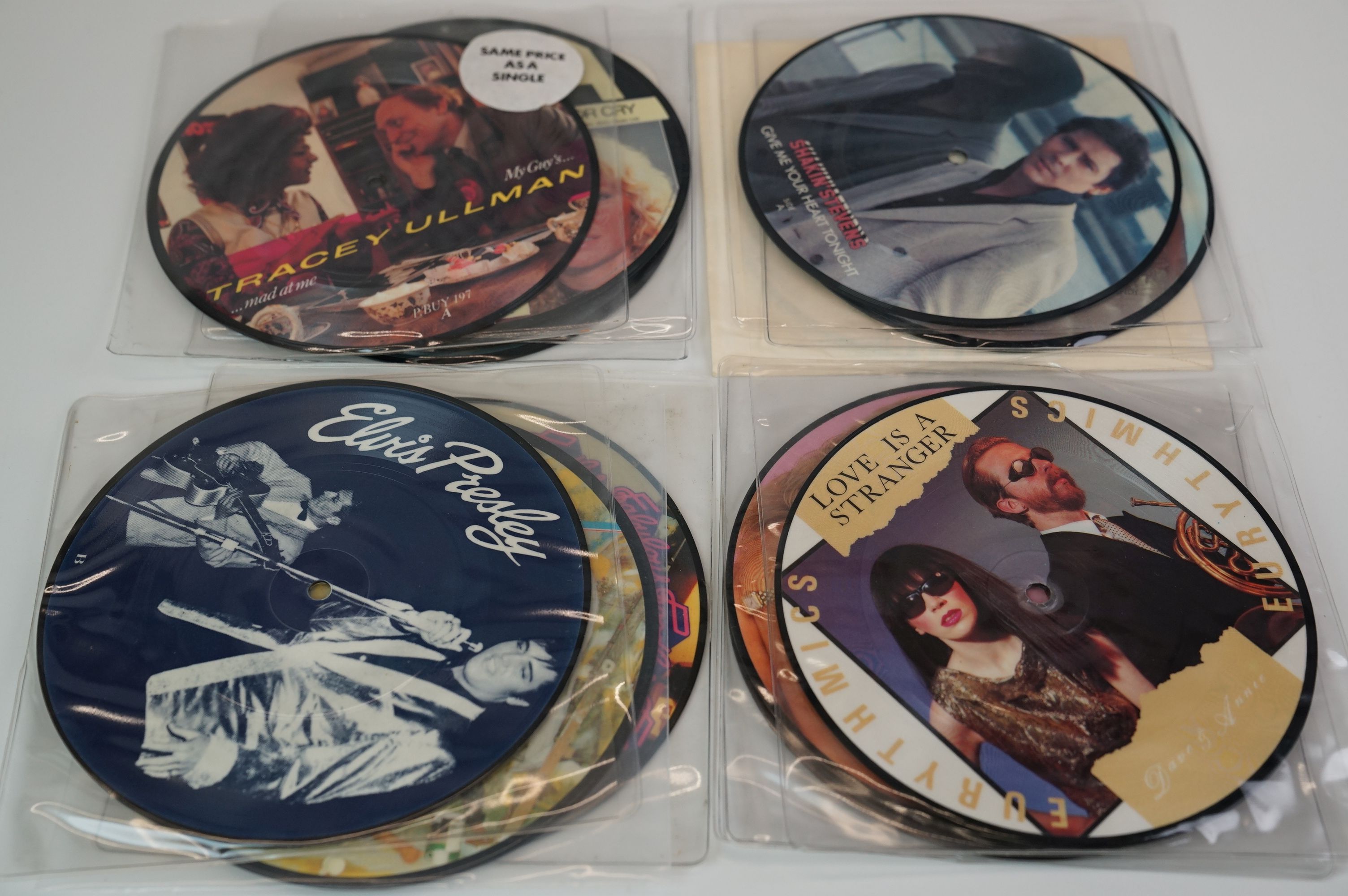 Vinyl - Collection of over twenty 7 inch picture discs including Marc Bolan, Abba, Bucks Fizz, David - Image 4 of 8