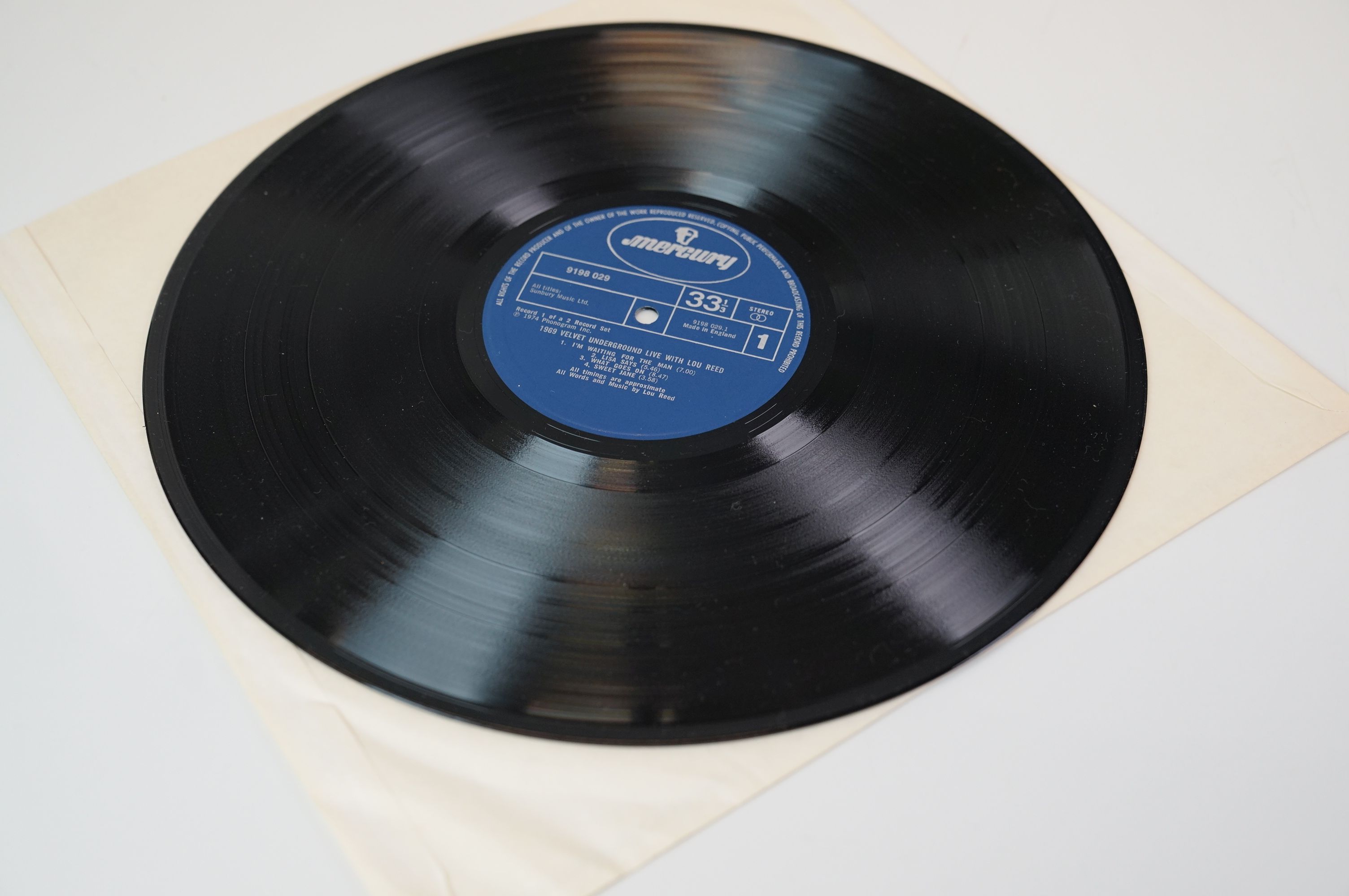 Vinyl - Four Velvet Underground LPs to include White Light/White Heat MGM 2353024, Loaded ( - Image 13 of 31