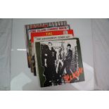 Vinyl - Three The Clash LPs to include self titled CBS82000 1st press in excellent condition, Combat