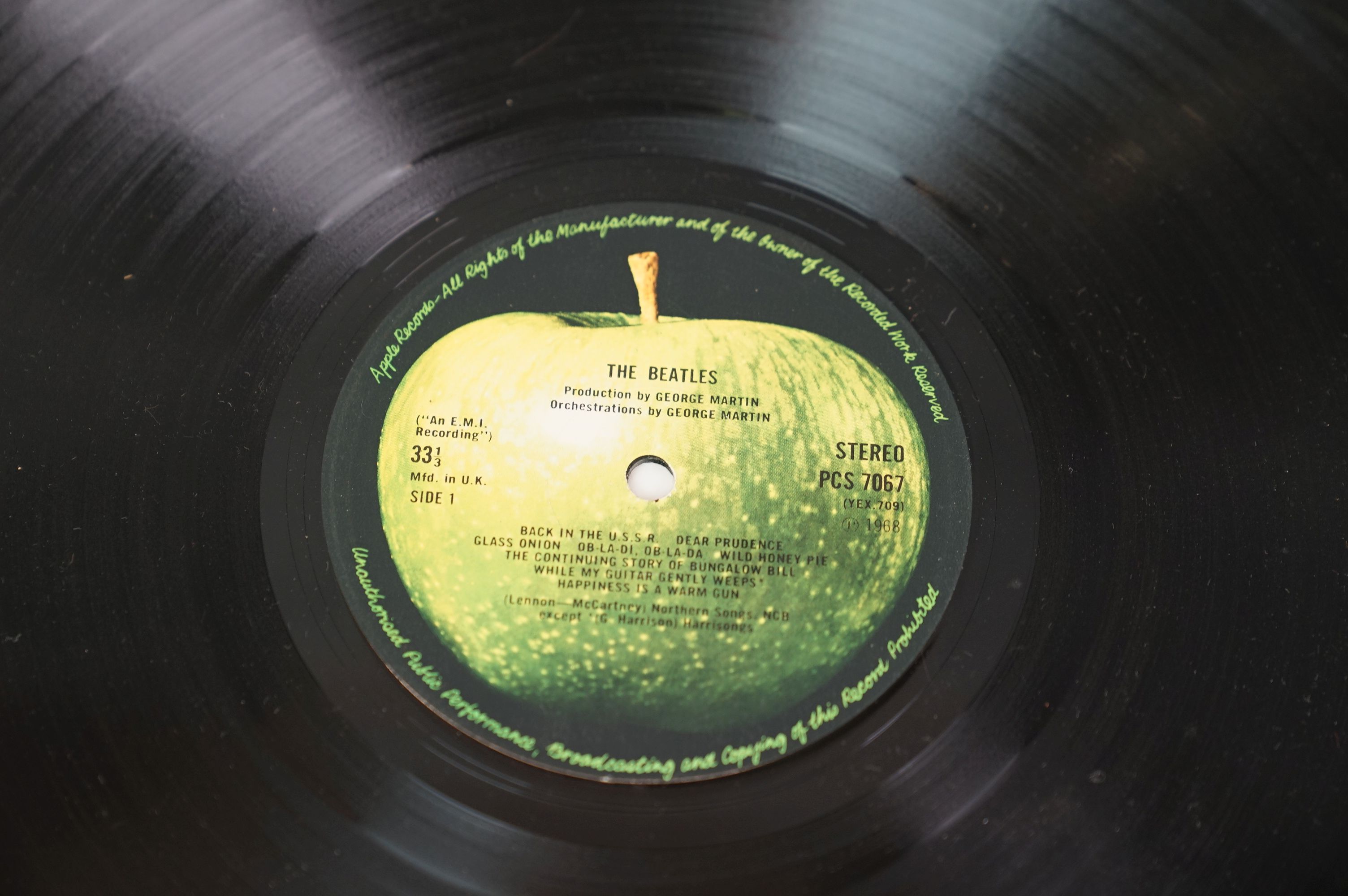 Vinyl - The Beatles White Album PCS7067/8 Stereo side opener no. 296130, 4 photographs and poster ex - Image 12 of 17
