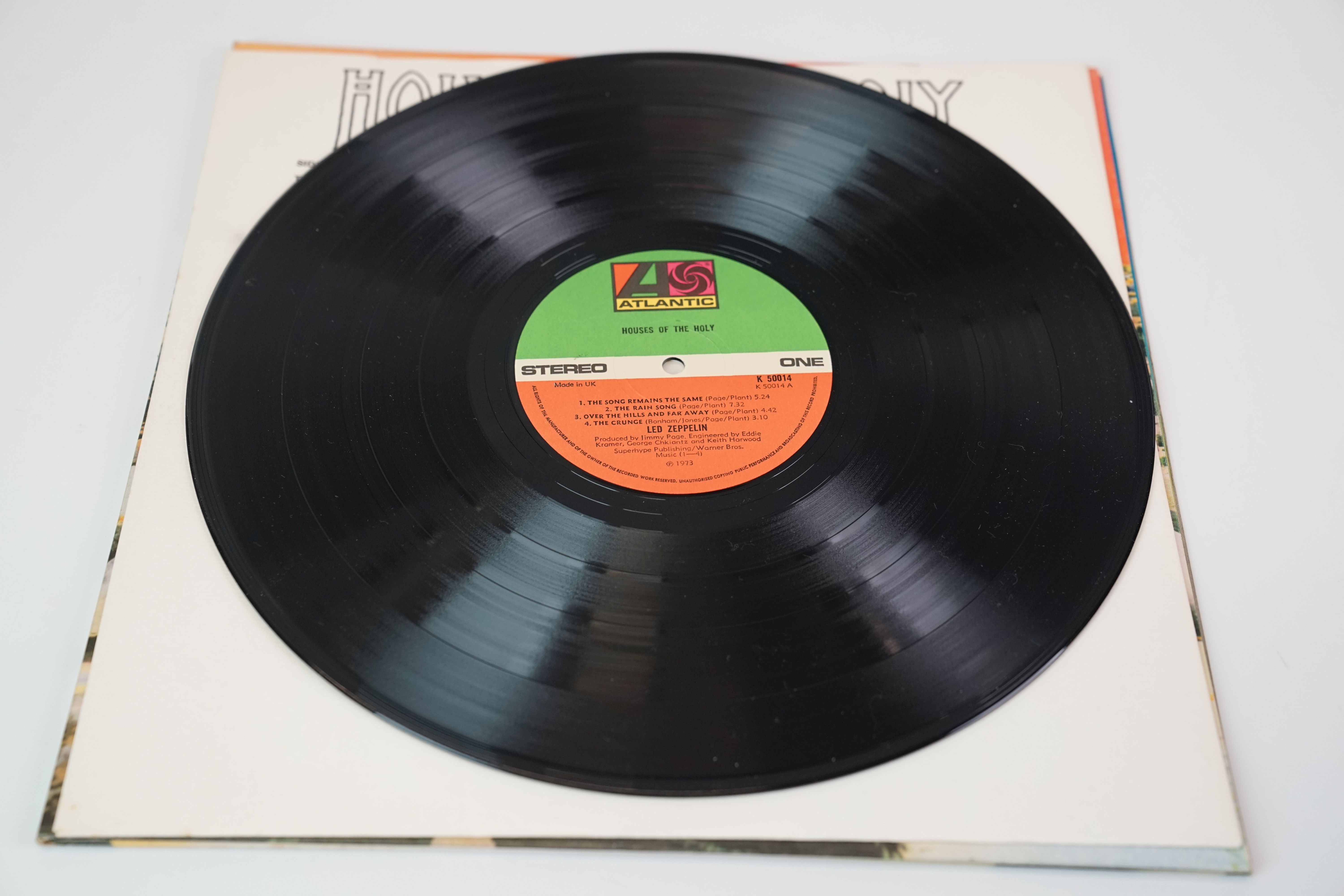 Vinyl - Two Led Zepelin LPs to include IV Four Symbols on Atlantic Deluxe 2401012 red/maroon label, - Image 17 of 18