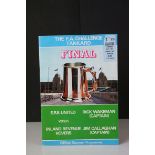 Vinyl & Memorabilia - Rick Wakeman The FA Challenge Tankard Final Tour programme plus a Colston Hall