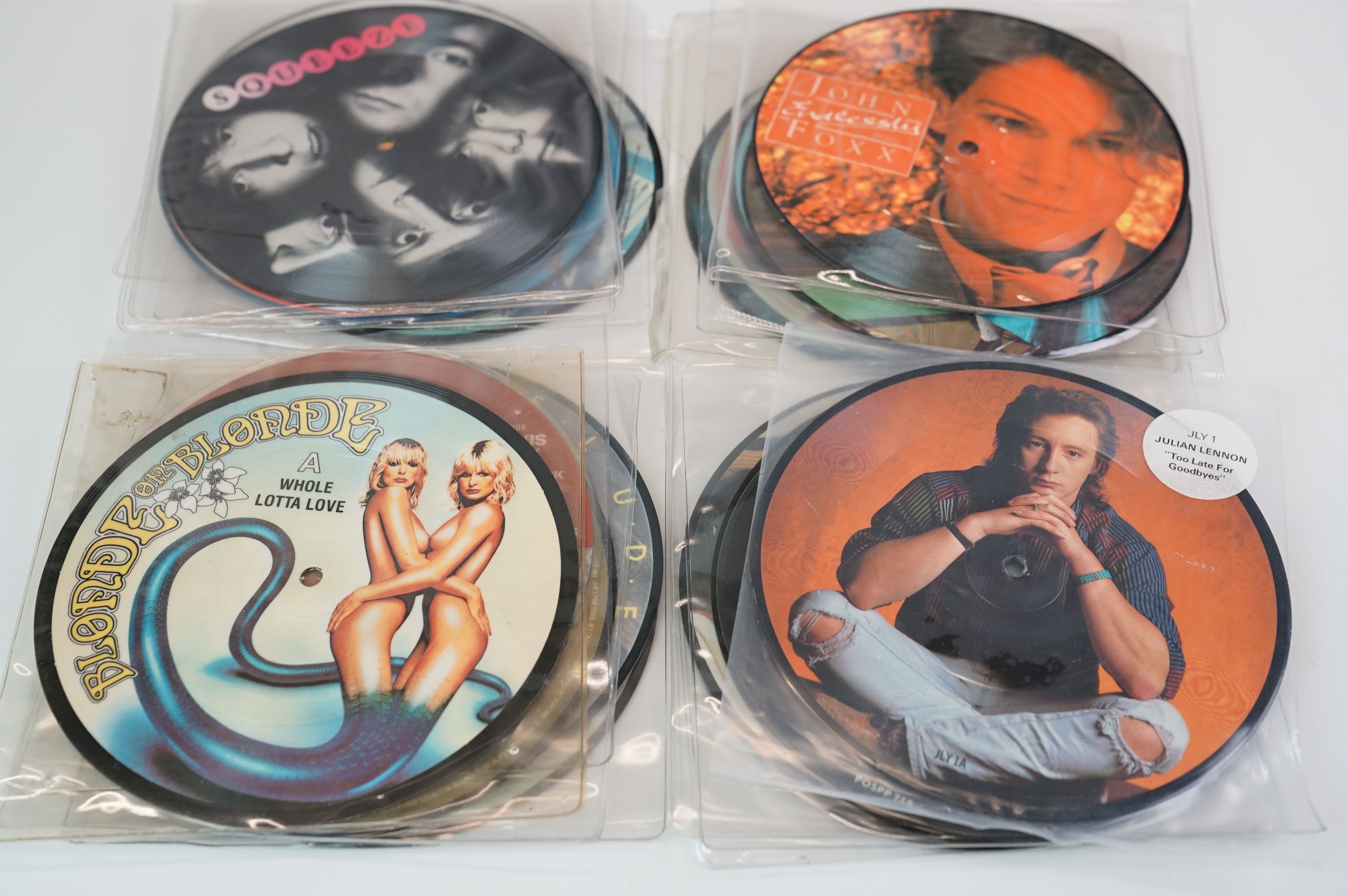 Vinyl - Collection of over twenty 7 inch picture discs including Culture Club, Elton John, Toyah, - Image 6 of 8