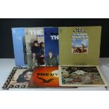 Vinyl - Seven The Byrds LPs to include The Ballard of Easy Rider, Santuary, Turn Turn Turn, Greatest