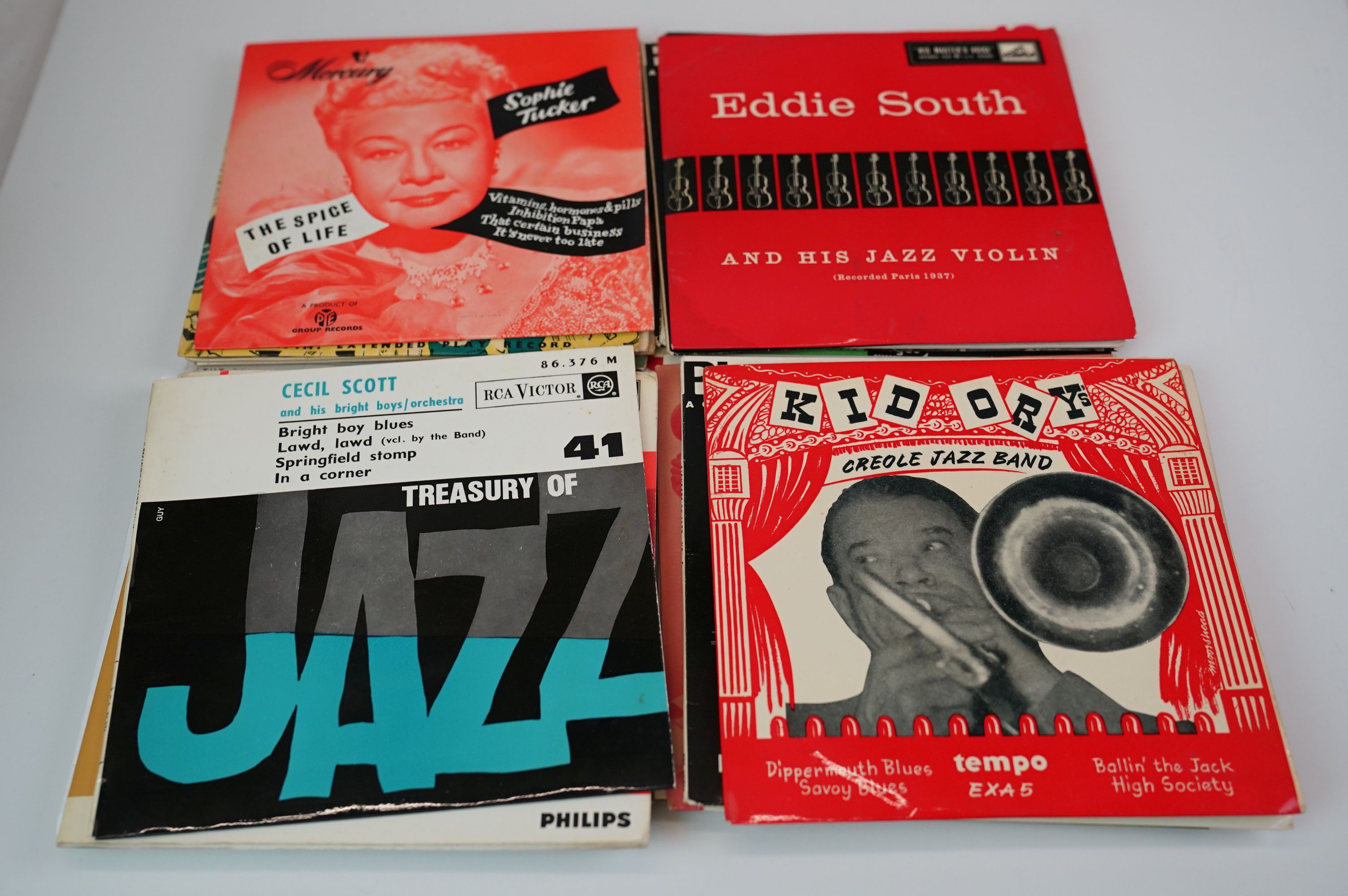 Vinyl - Over 80 Soul / Raggae / Jazz EPs and 45s many in picture sleeves - Image 9 of 31