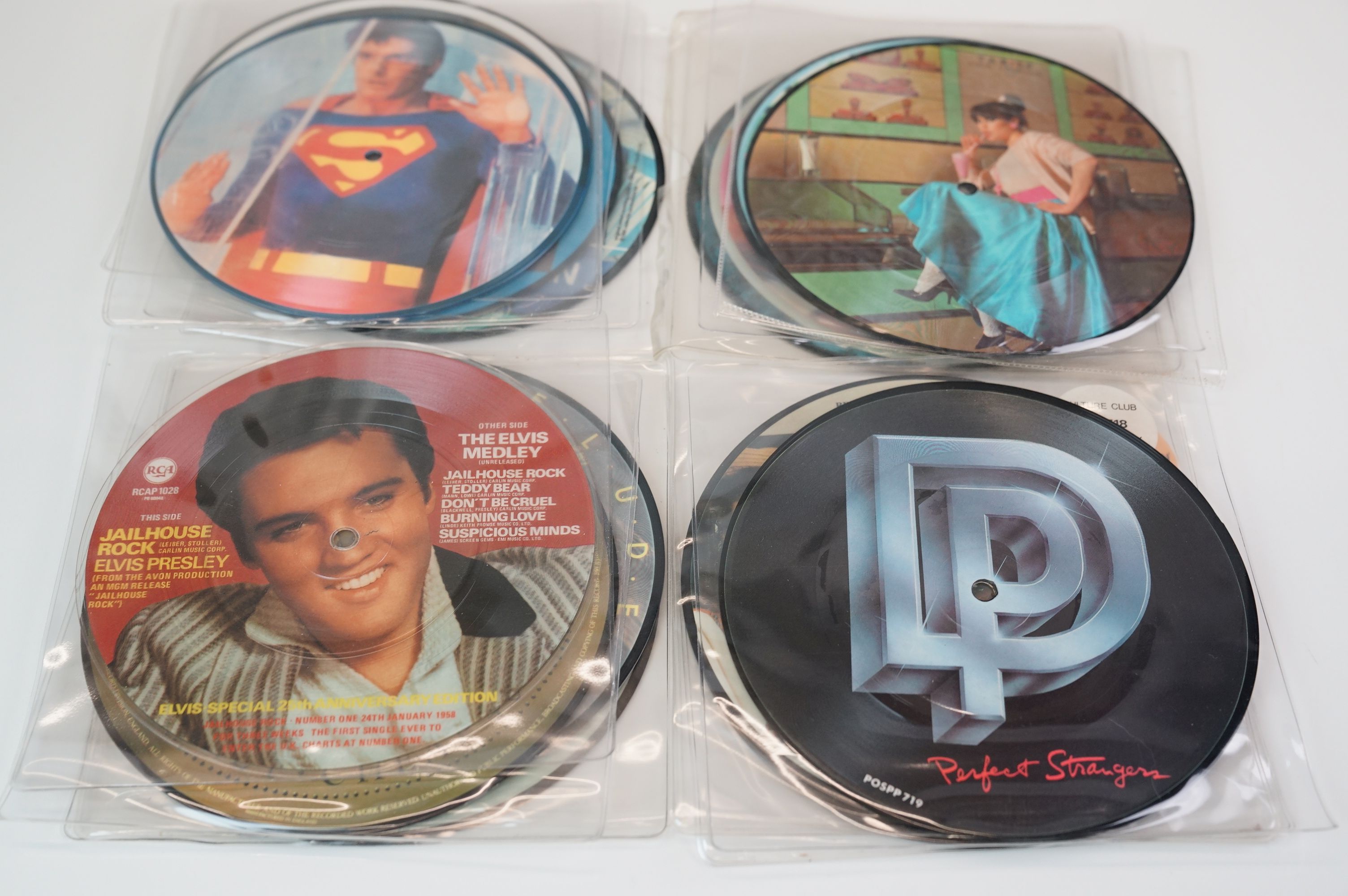 Vinyl - Collection of over twenty 7 inch picture discs including Culture Club, Elton John, Toyah, - Image 5 of 8