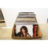 Vinyl - Over 75 LPs mainly Rock to include Thin Lizzy, Robin Trower, Montrose etc, condition varies