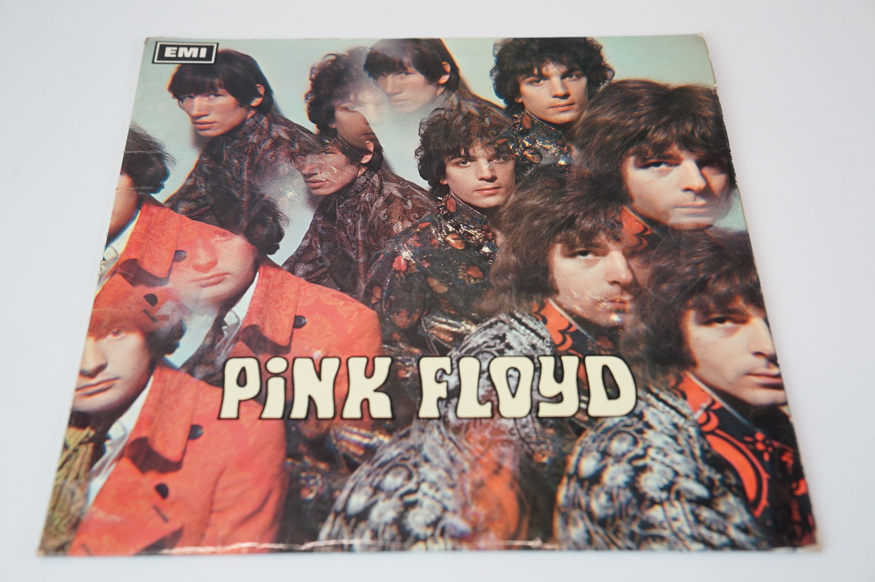Vinyl - Pink Floyd The Piper at the Gates of Dawn LP on Columbia SX6157, blue Columbia text to
