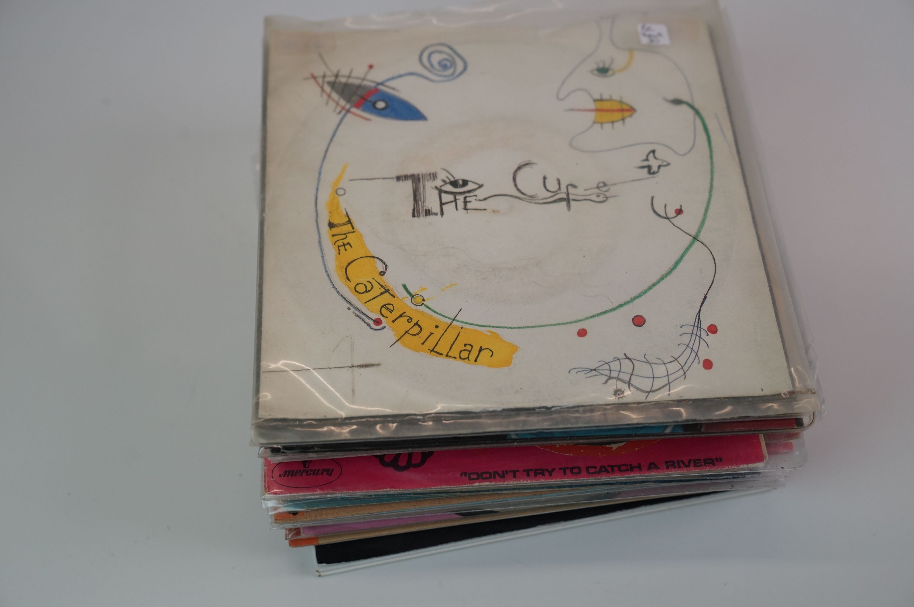 Vinyl - Collection of 28 EPs and 45s to include The Cure, Deep Purple, Fleetwood Mac etc - Image 2 of 4