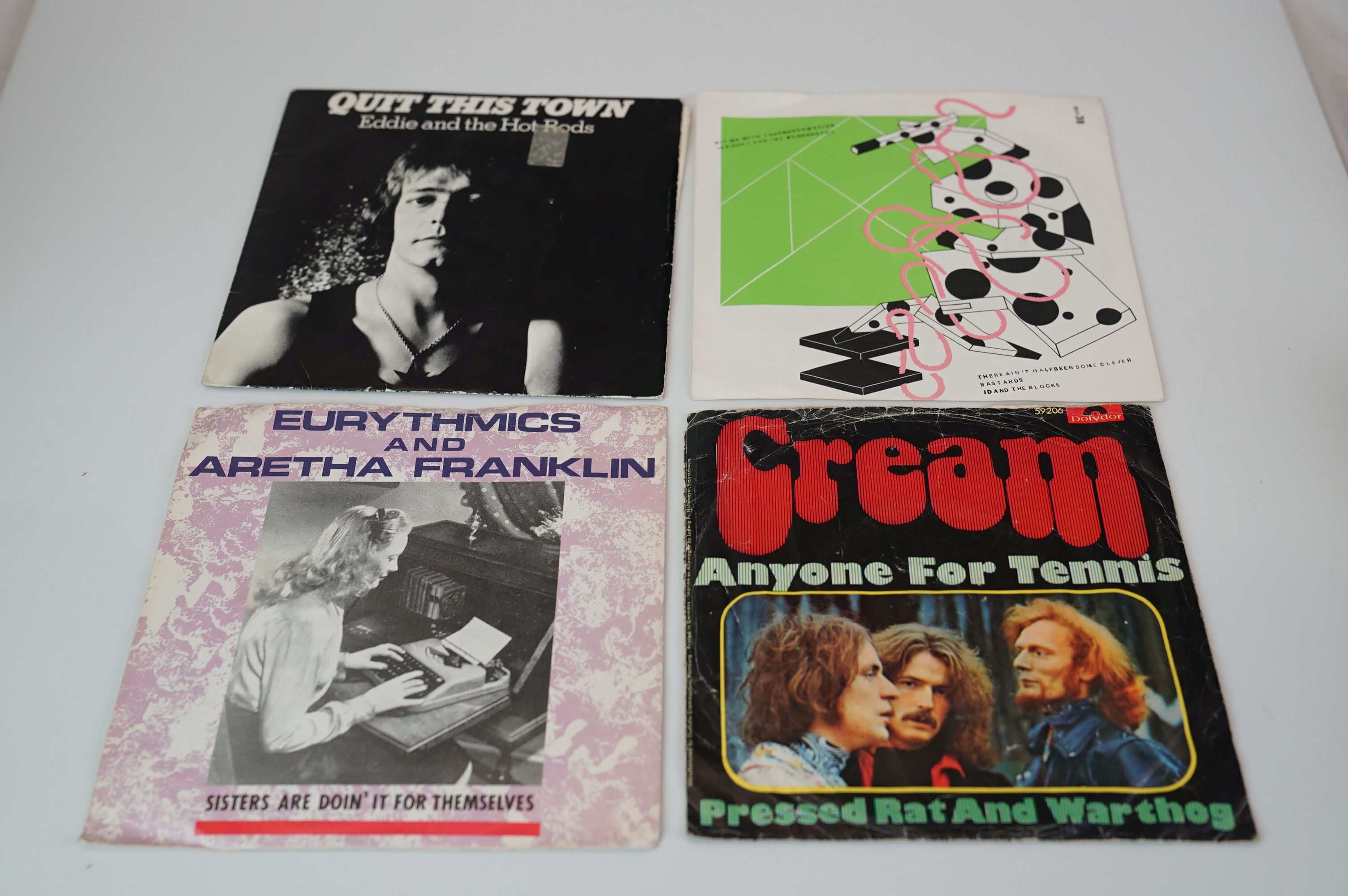 Vinyl - Collection of approximately 75 1970s Rock & Pop 45s in picture sleeves - Image 5 of 20