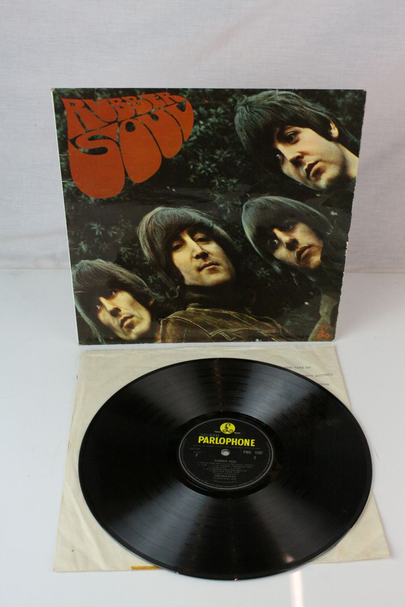 Vinyl - Four The Beatles LPs to include For Sale PMC1240 mono, Revolver PMC7009 mono, With The - Image 14 of 21