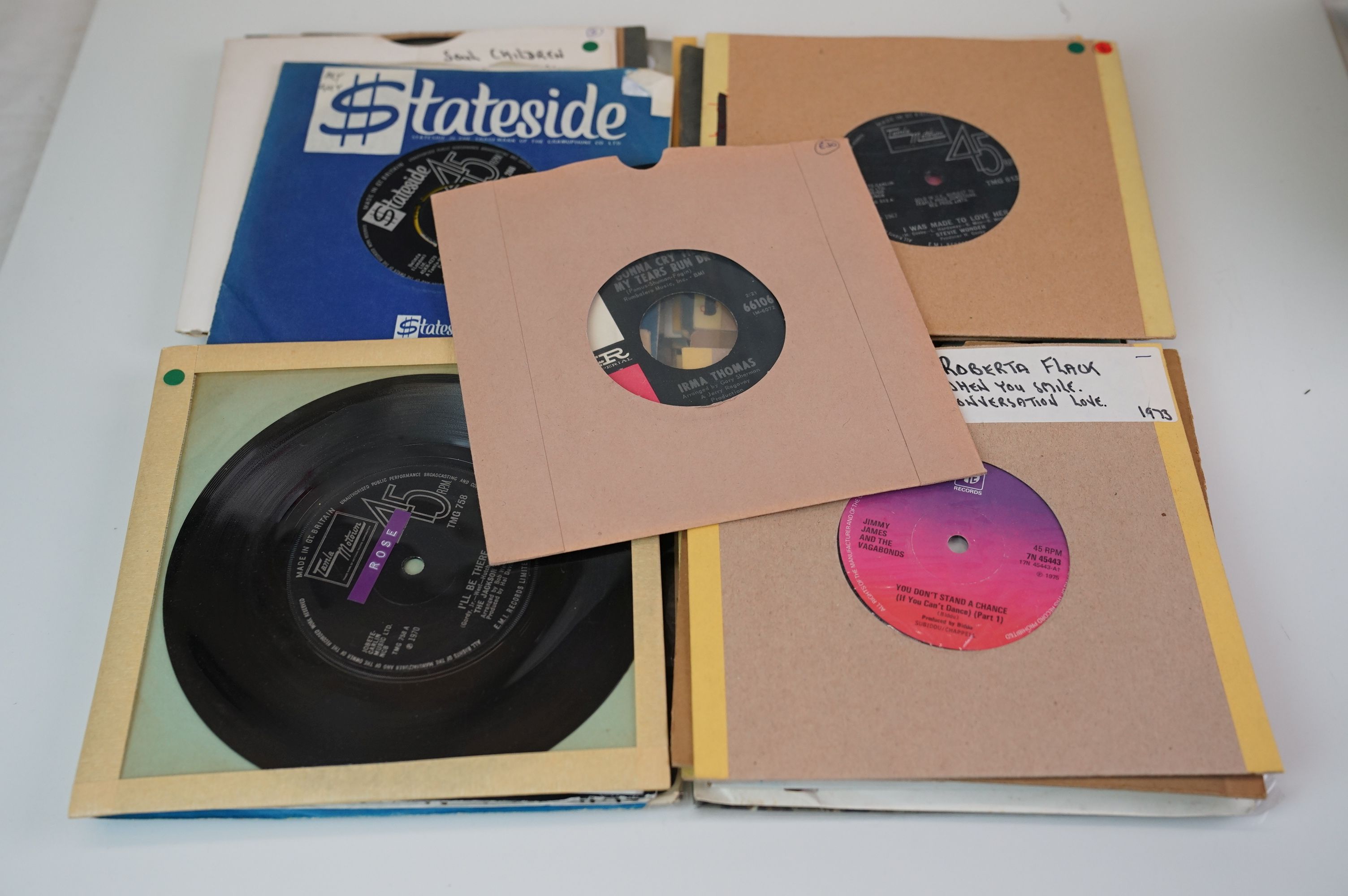 Vinyl - Over 80 Soul / Raggae / Jazz EPs and 45s many in picture sleeves - Image 27 of 31