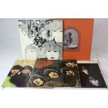 Vinyl - Four The Beatles LPs to include For Sale PMC1240 mono, Revolver PMC7009 mono, With The