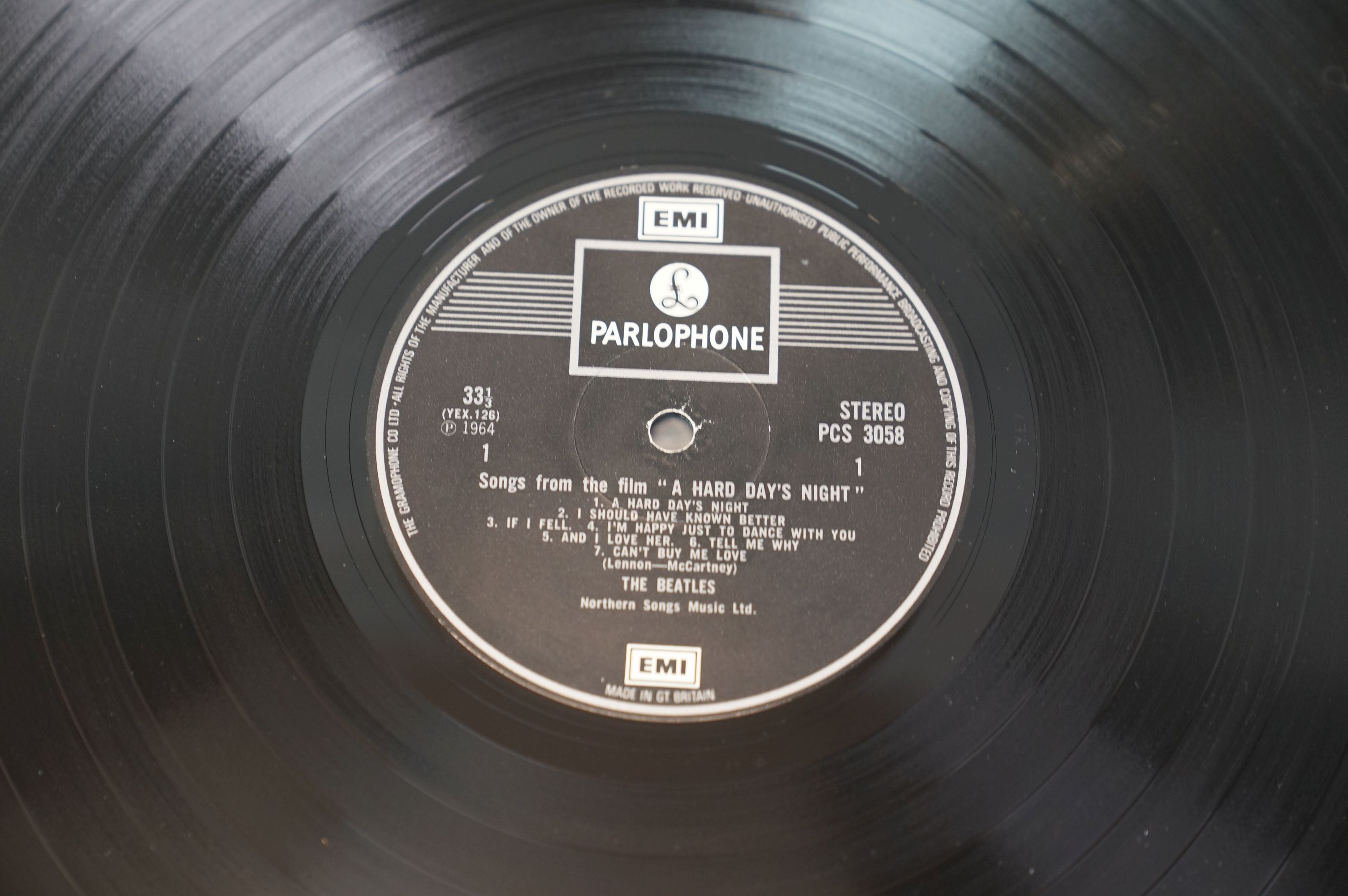 Vinyl - Five The Beatles reissue LP's to include Let It Be, A Hard Days Night, Abbey Road, Sgt - Image 14 of 34