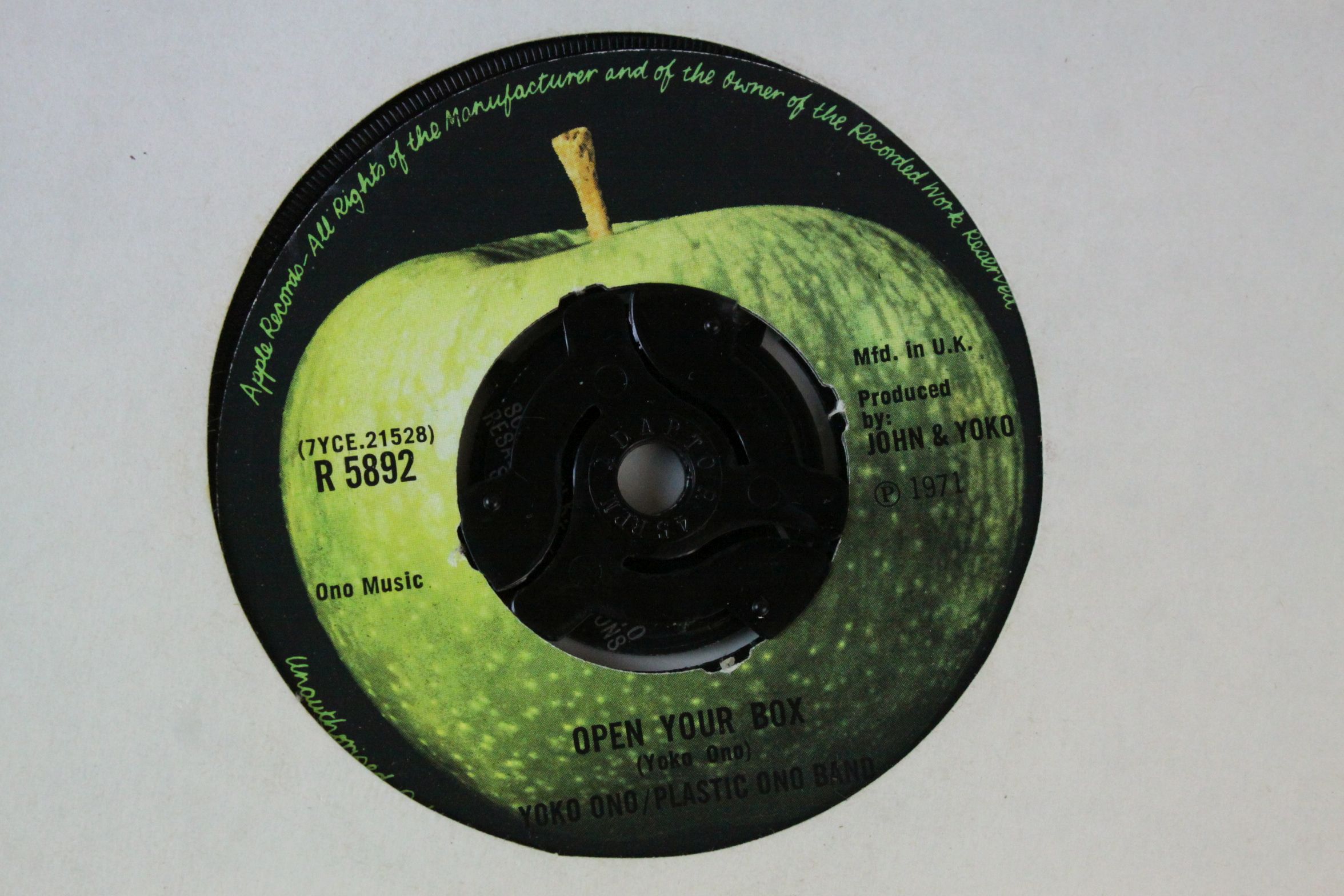 Vinyl - Approximately 40 The Beatles and related 45s, many with company sleeves, condition varies - Image 2 of 12