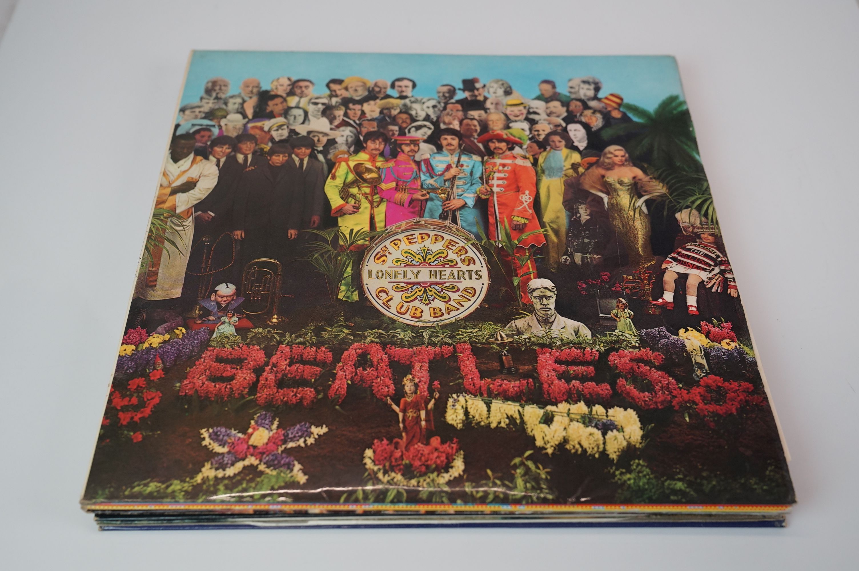 Vinyl - Five The Beatles reissue LP's to include Let It Be, A Hard Days Night, Abbey Road, Sgt - Image 2 of 34